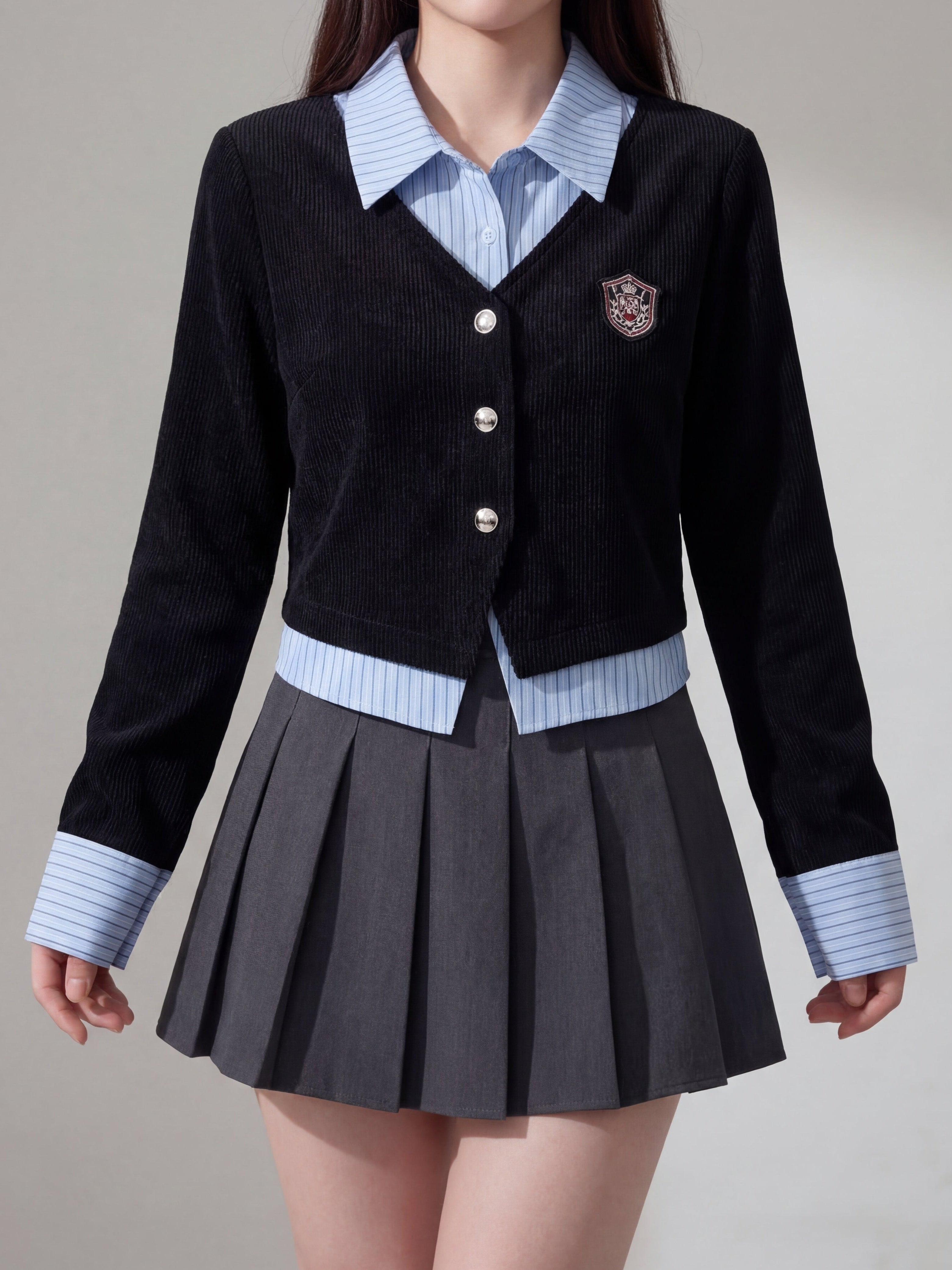 シャツドッキングクロップドトップス – SUTORE
