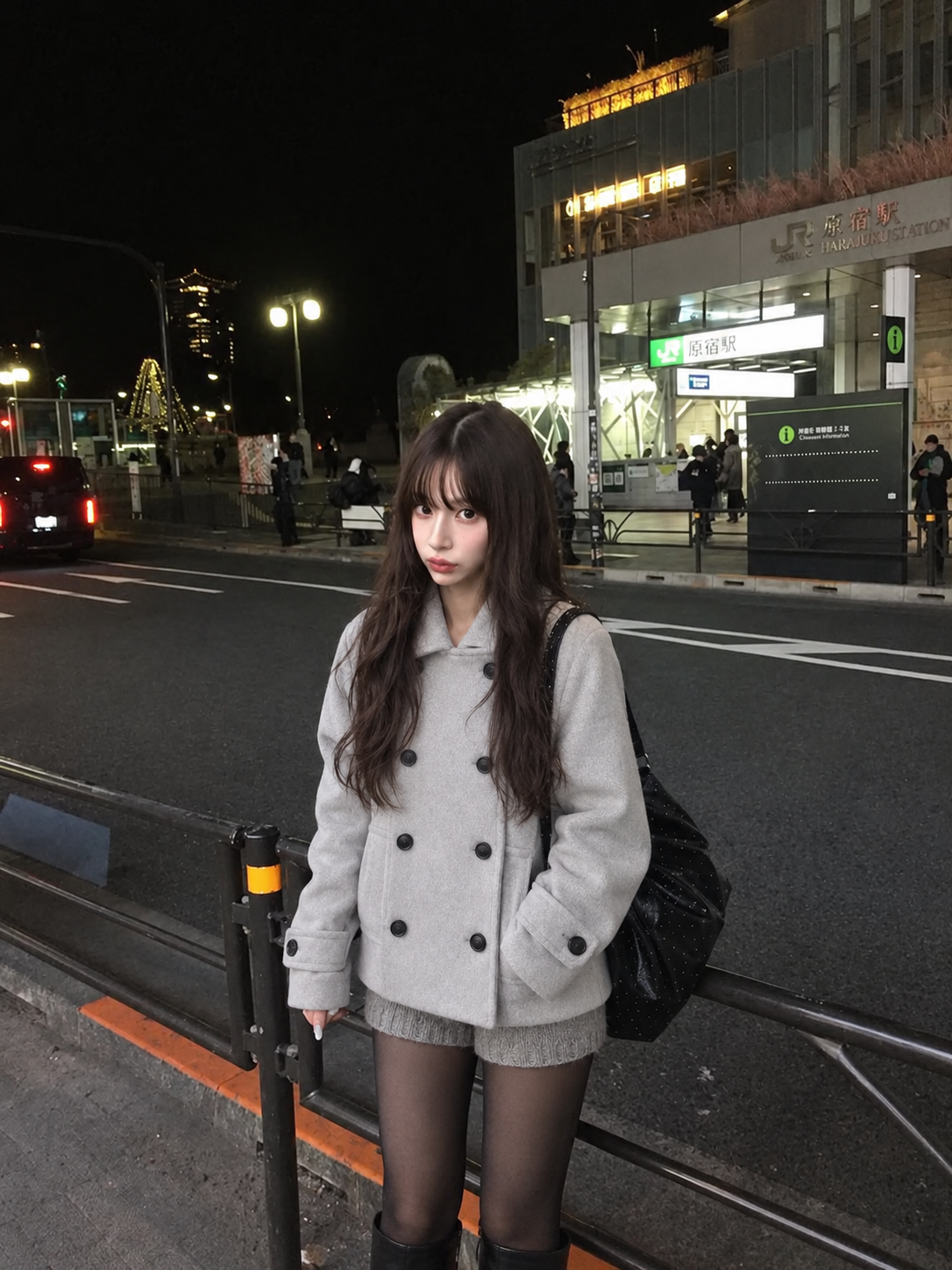 クラシカルウールタッチPコート