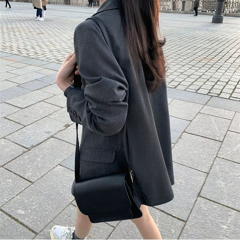 テーラードジャケット＆タイトスカートセットアップ