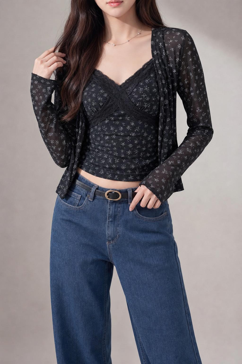 SUTORE lace top A