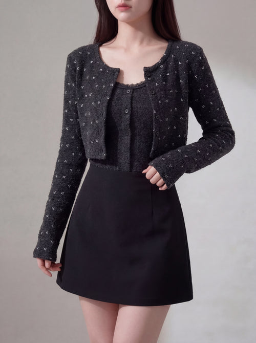 2ピースフローラルカーディガン